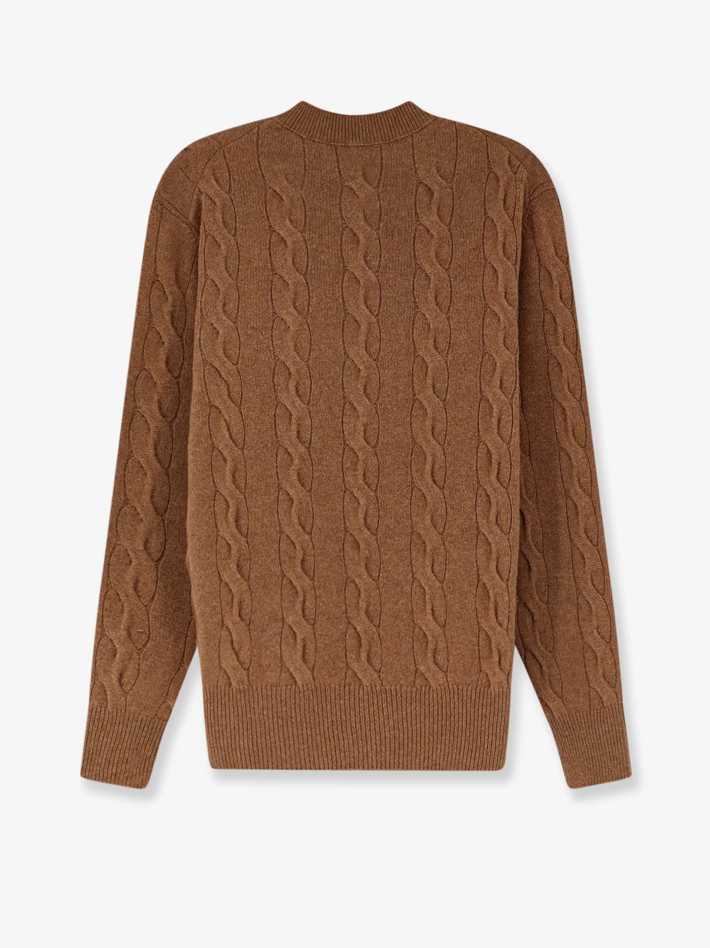 AMI PARIS - Braided knit wool sweater