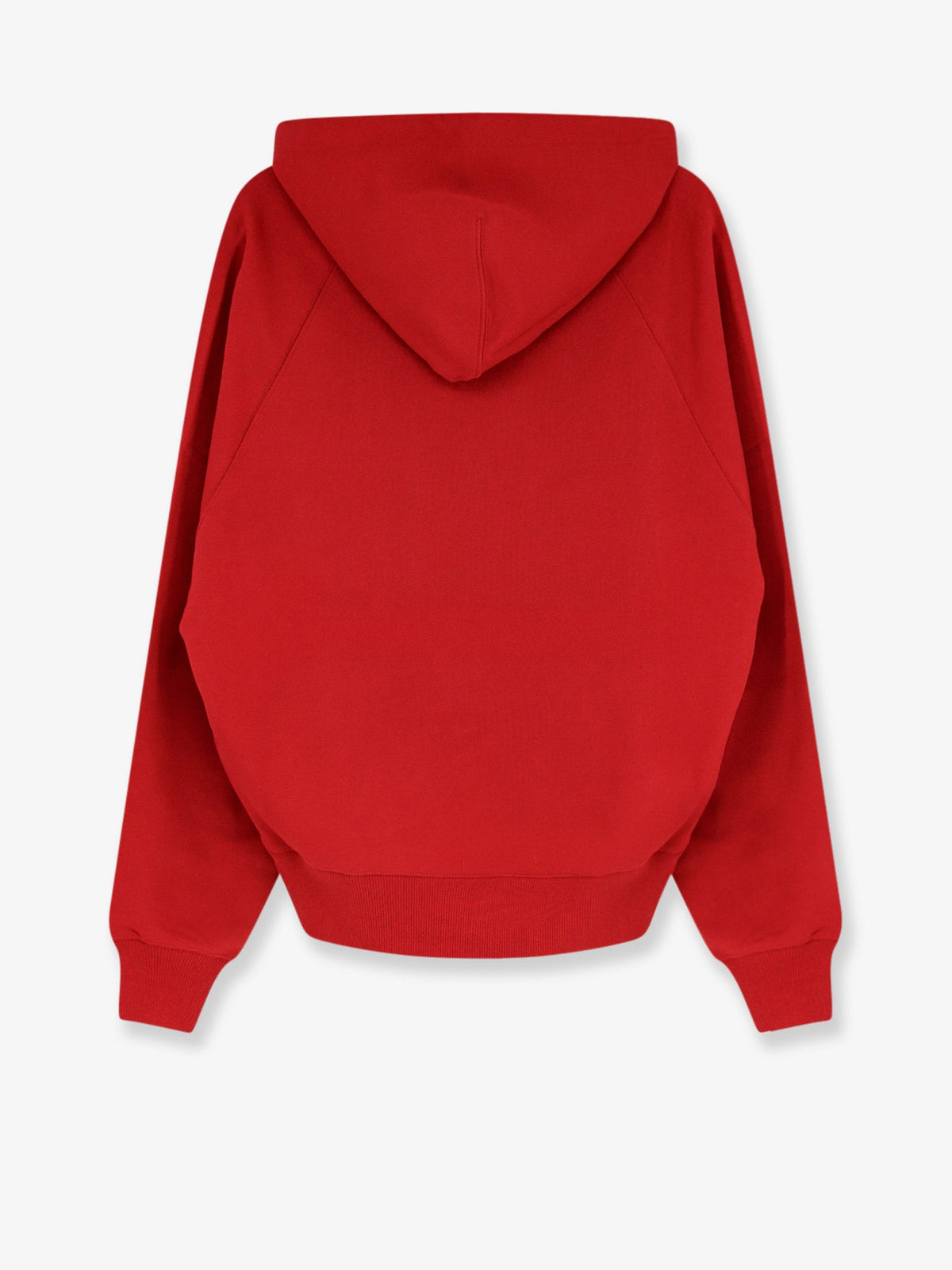 Ami Paris Organic cotton sweatshirt - Rougerubis/Ivoire