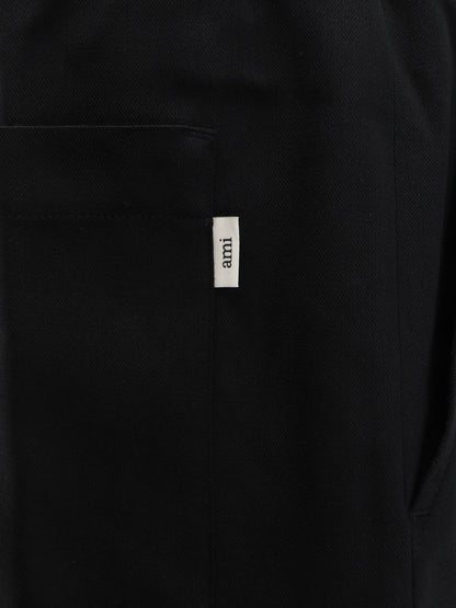 Ami Paris Virgin wool trousers - Noir