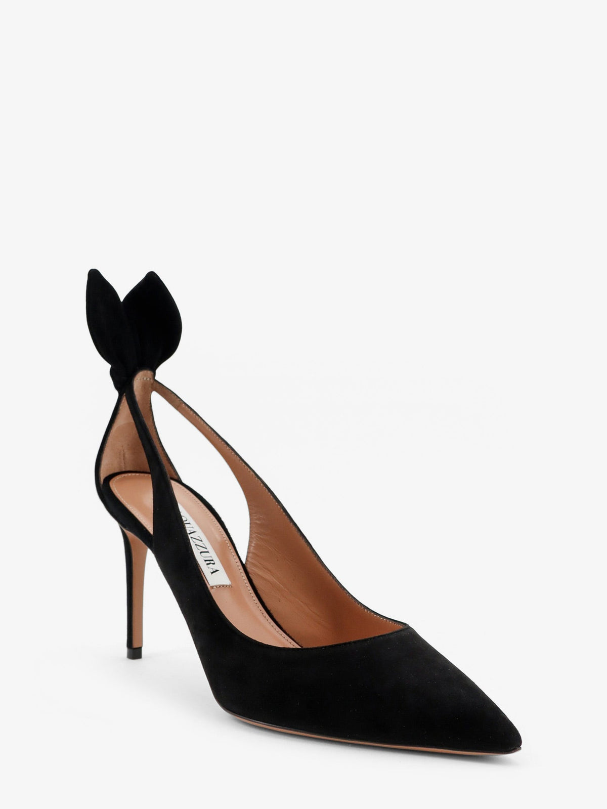 Aquazzura Deneuve suede pumps - Black