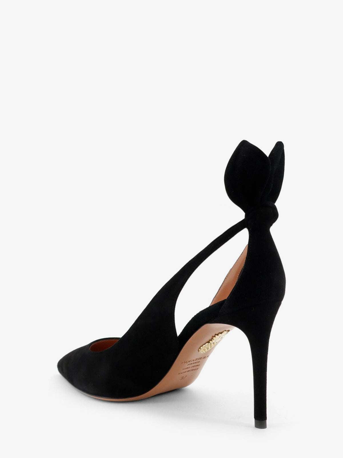 Aquazzura Deneuve suede pumps - Black