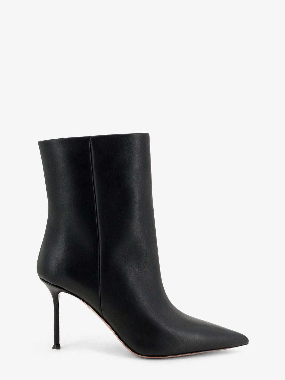 Aquazzura Harper leather ankle boots - Black