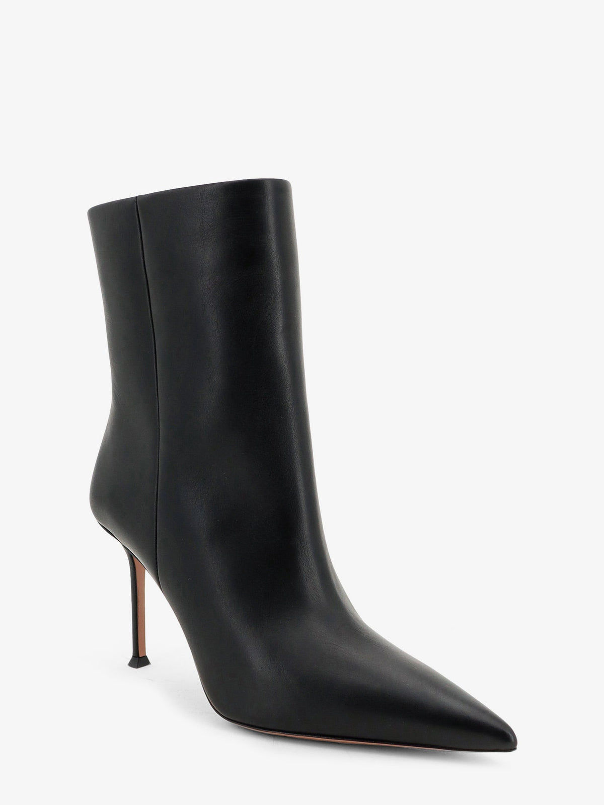 Aquazzura Harper leather ankle boots - Black