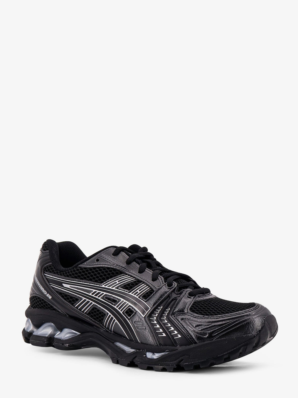 Asics Gel-Kayano mesh sneakers with contrasting inserts - Blackpuresilver