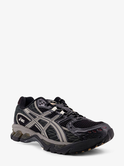 Asics Gel Nimbus 10.1 mesh sneakers with logo on the side - Black/Clay Grey