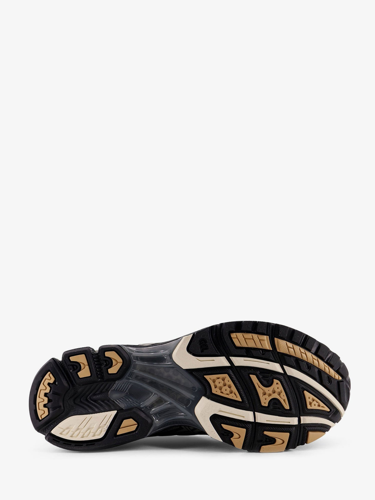 Asics Gel Nimbus 10.1 mesh sneakers with logo on the side - Black/Clay Grey