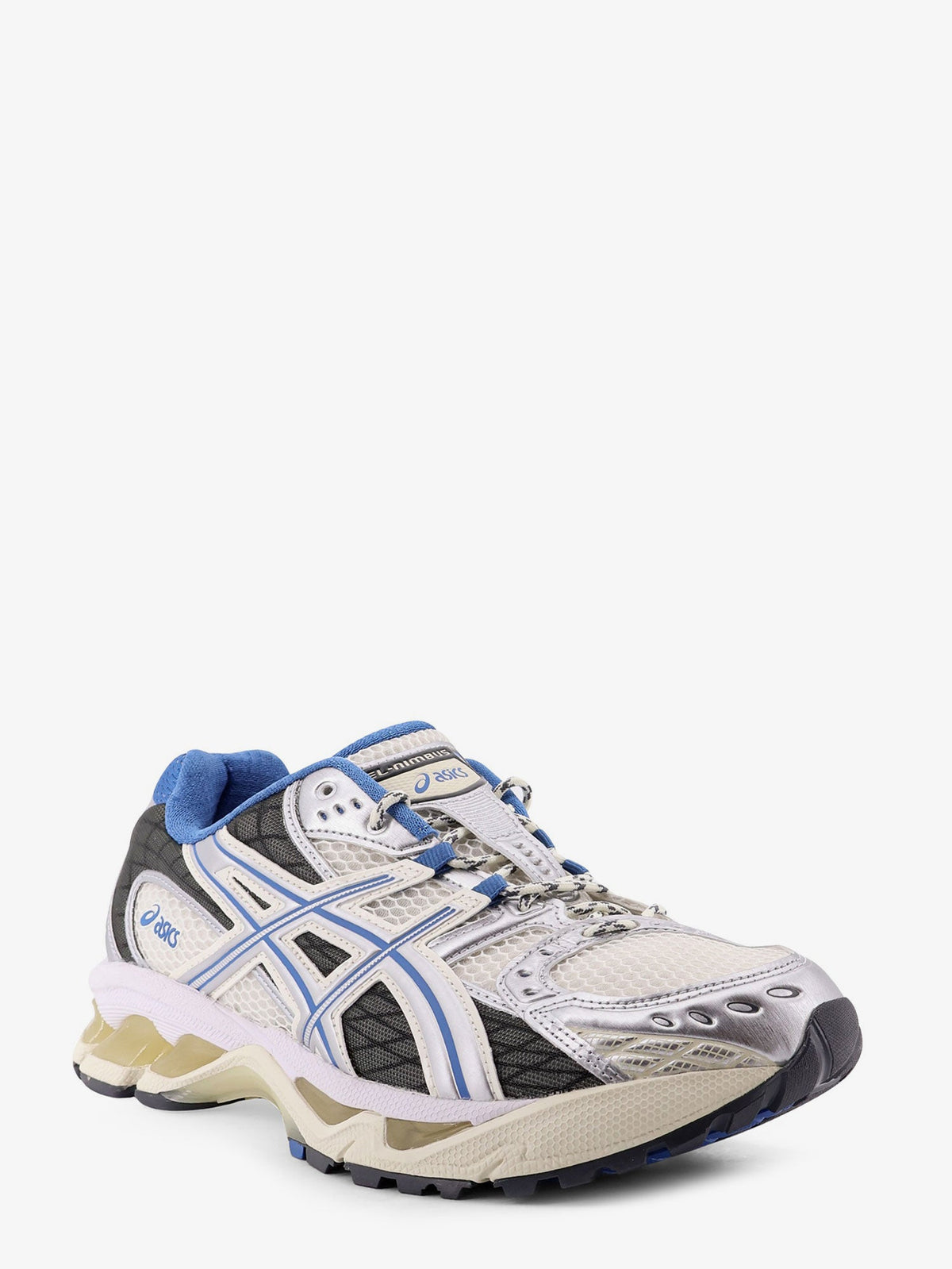 Asics Gel Nimbus 10.1 mesh sneakers with logo on the side - Cream/Polar Night