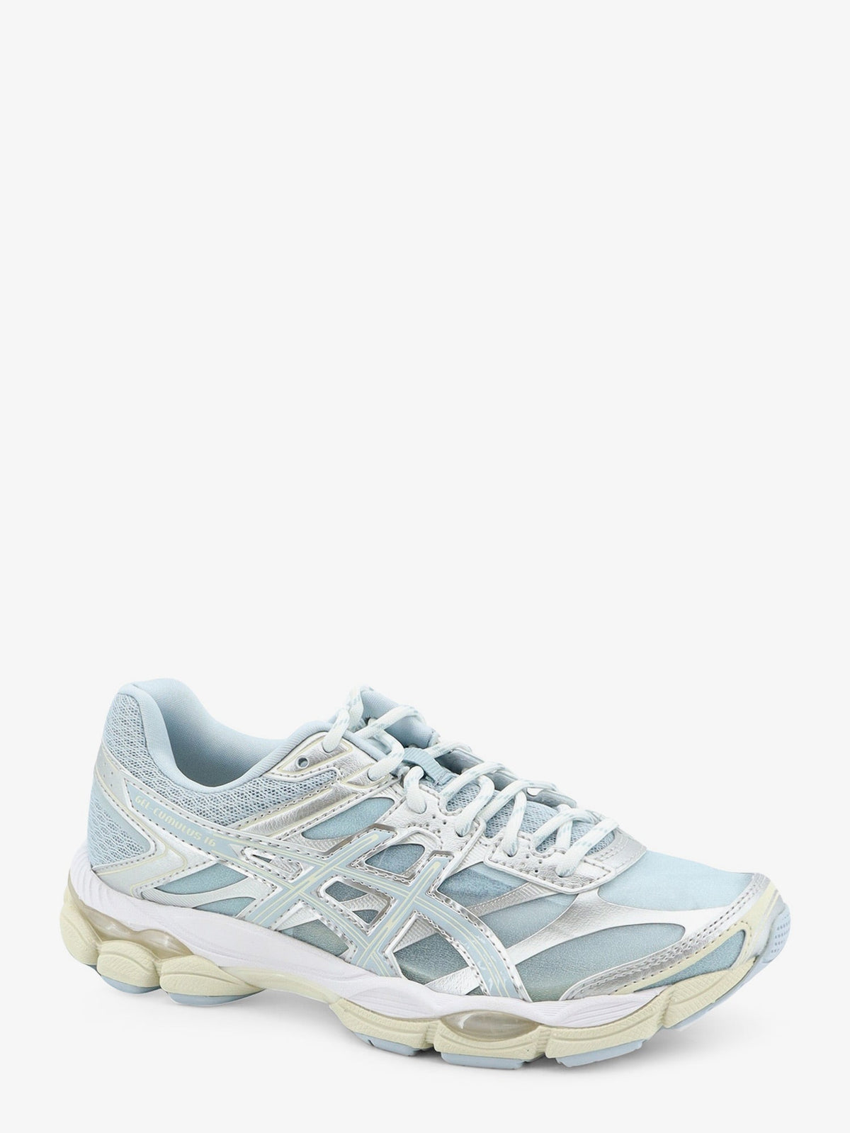 Asics Gel-Cumulus 16 mesh sneakers with contrasting inserts - Cloudpuresilver