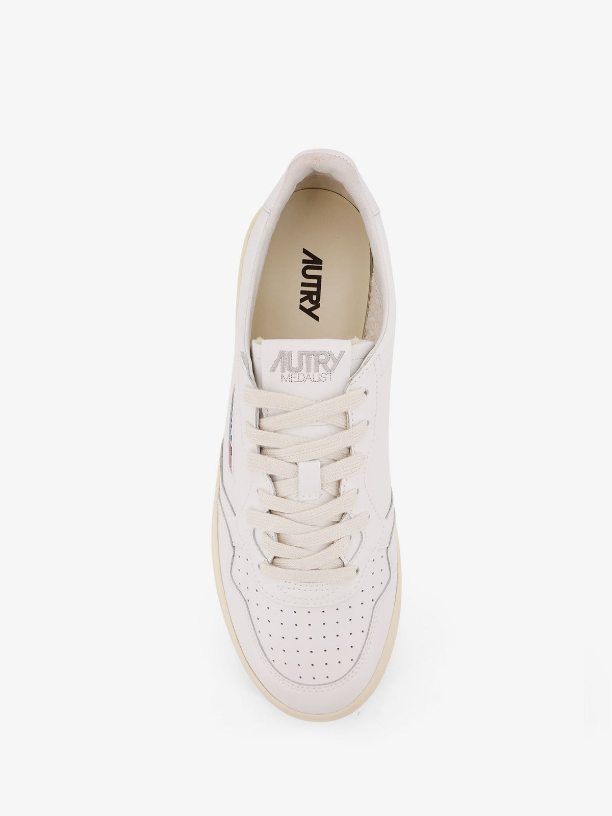 Autry Medalist leather sneakers - Bianco