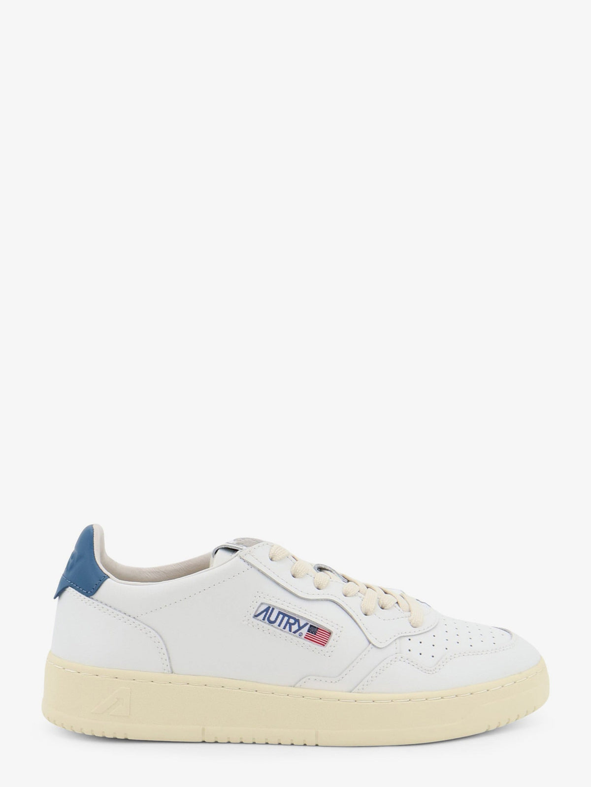 Autry Medalist Leather Sneakers - Bianco