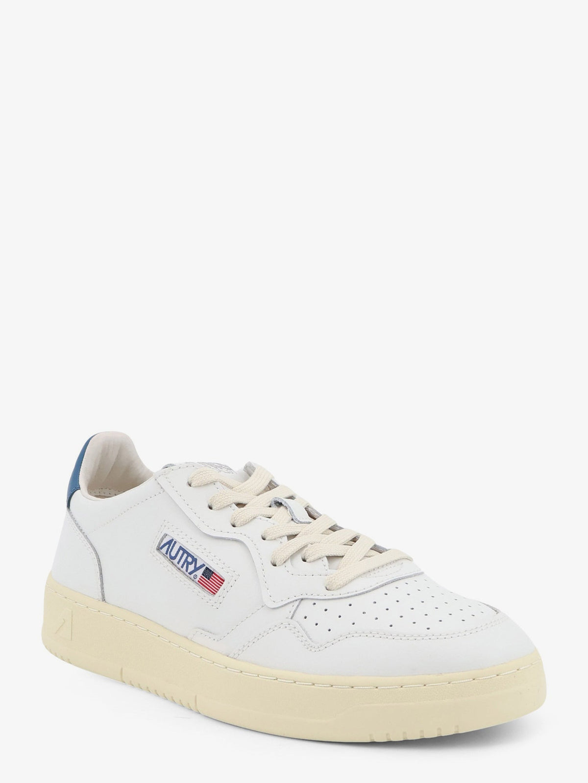 Autry Medalist Leather Sneakers - Bianco