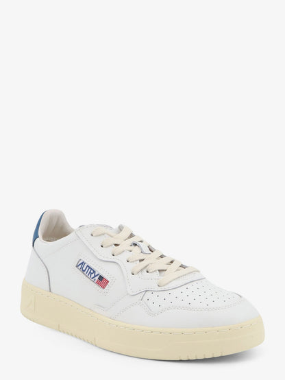 Autry Medalist Leather Sneakers - Bianco