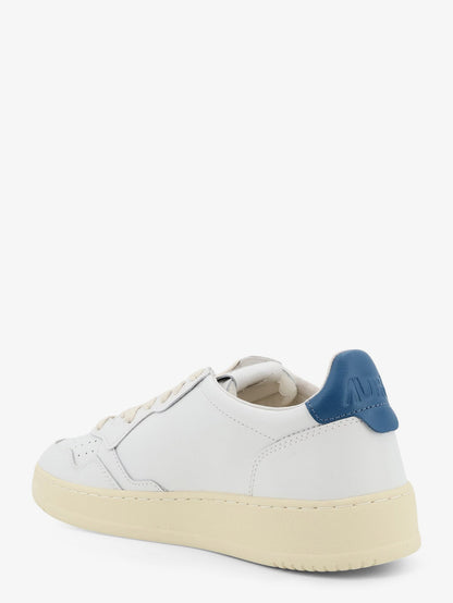 Autry Medalist Leather Sneakers - Bianco