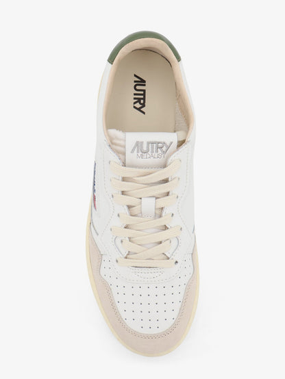 Autry Medalist Low leather sneakers - Bianco