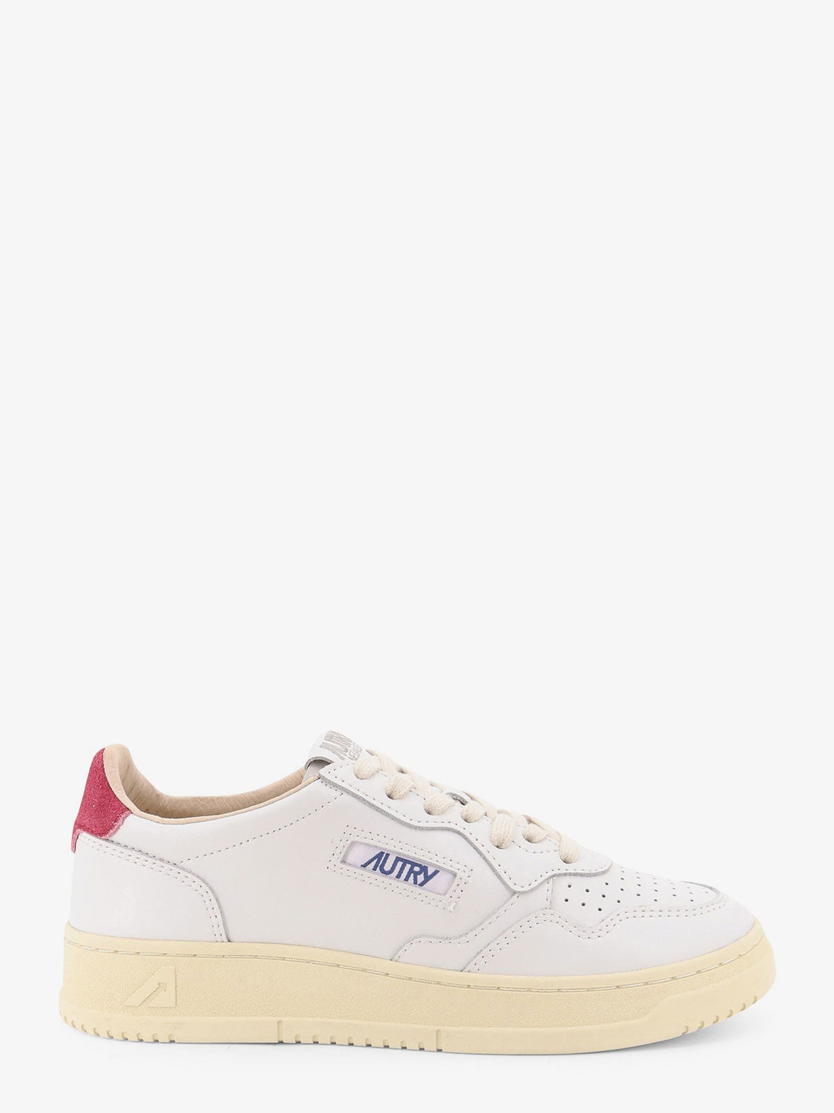 Autry Medalist Low sneakers in leather and suede - Bianco