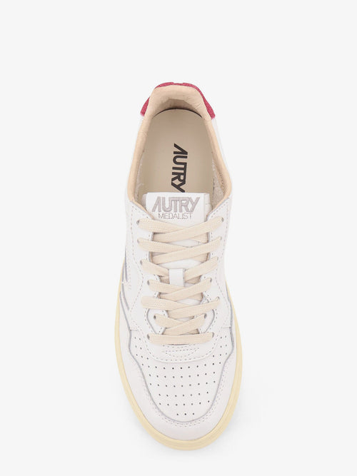 Autry Medalist Low sneakers in leather and suede - Bianco