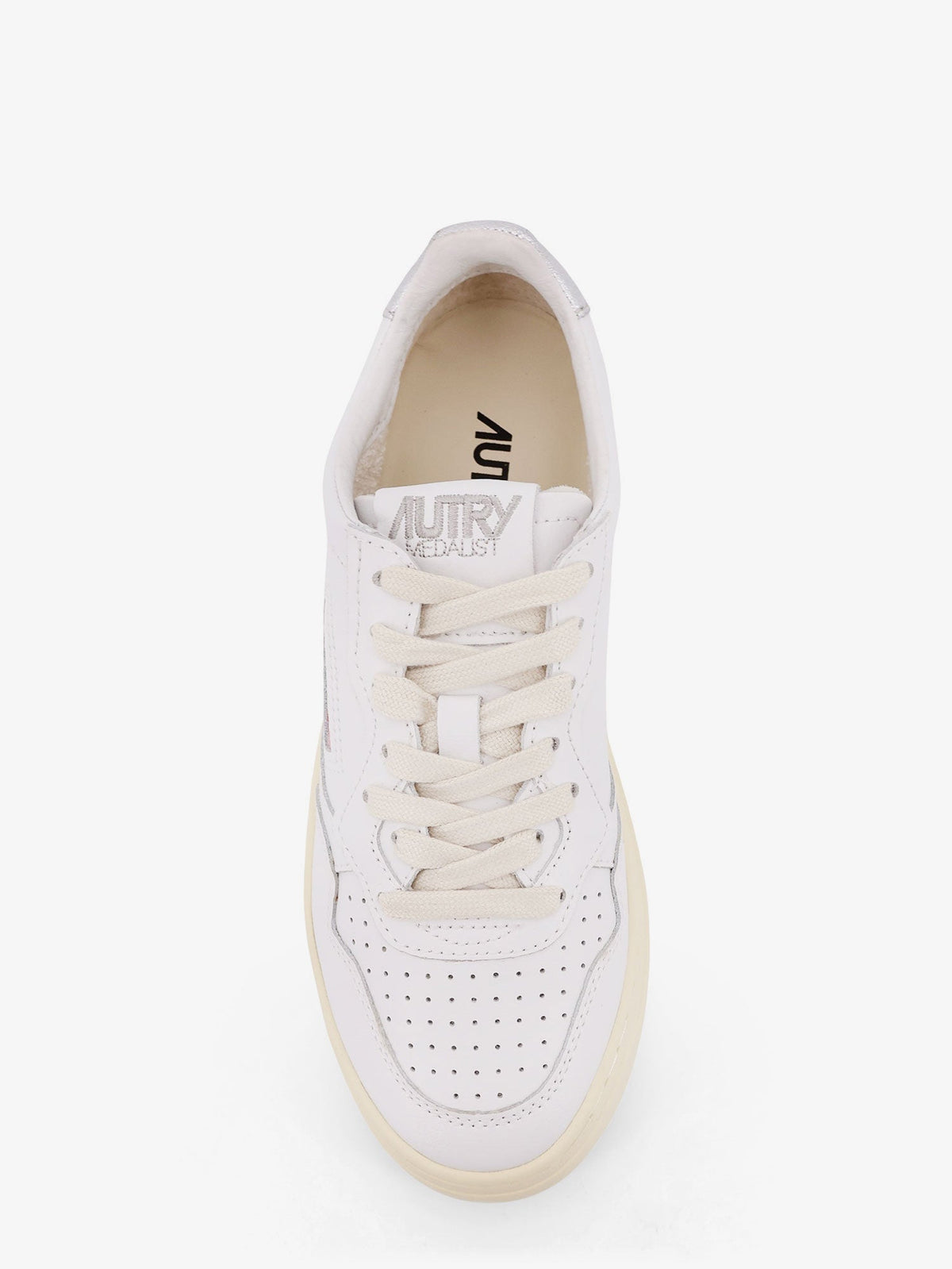 Autry Medalist leather sneakers - Bianco