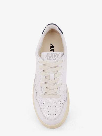 Autry Medalist leather sneakers - Bianco