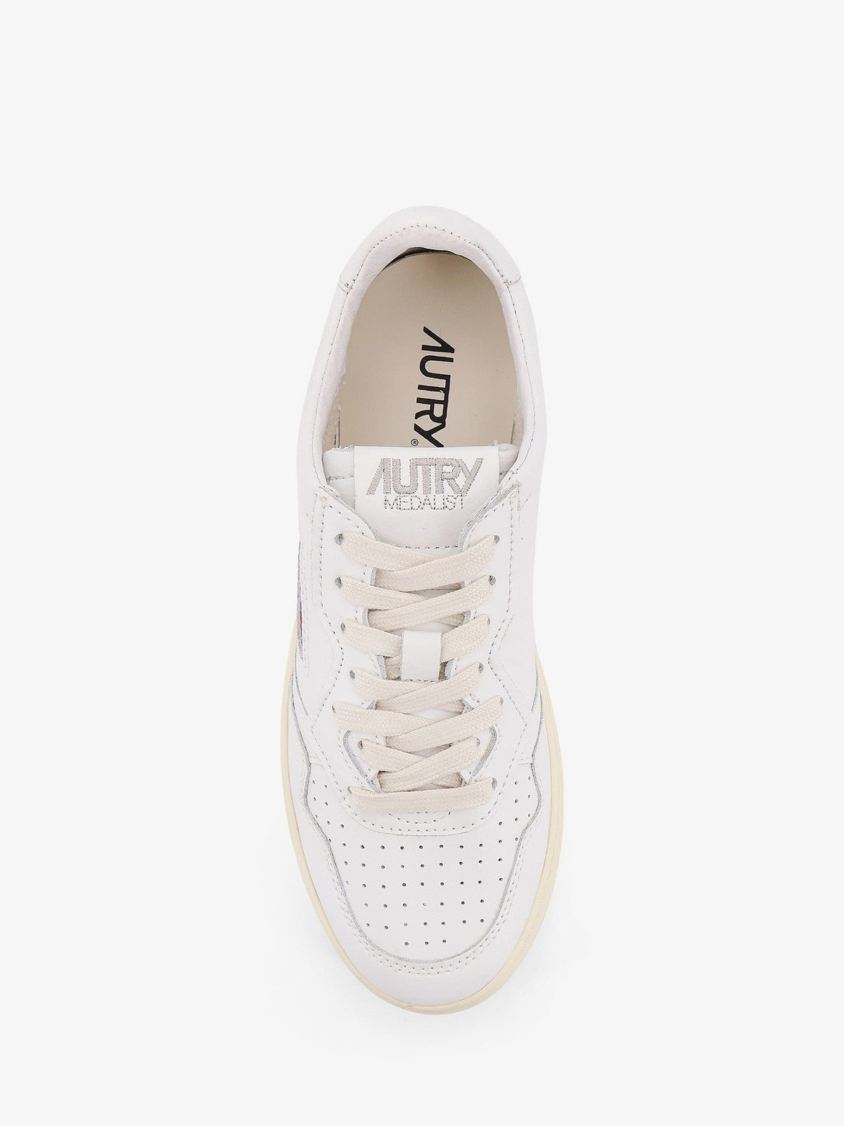 Autry Medalist leather sneakers - Bianco