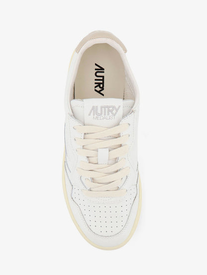 Autry Medalist leather sneakers - Bianco