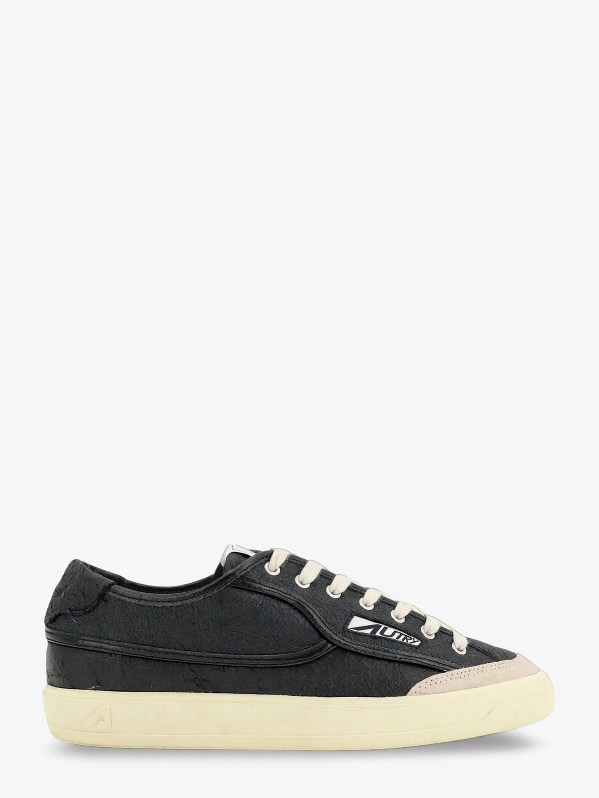 Autry Windscape Leather Sneakers - Blk Sand