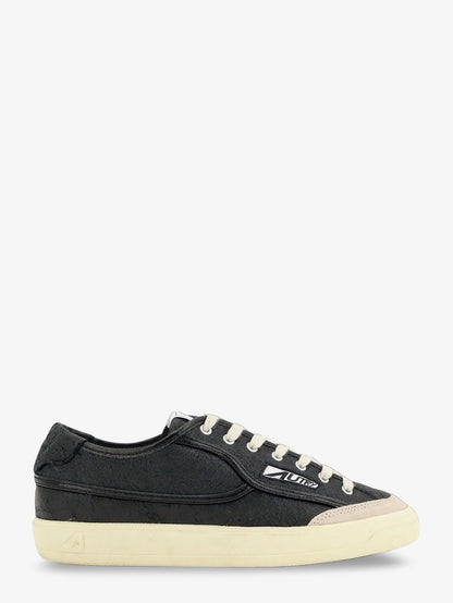 Autry Windscape Leather Sneakers - Blk Sand