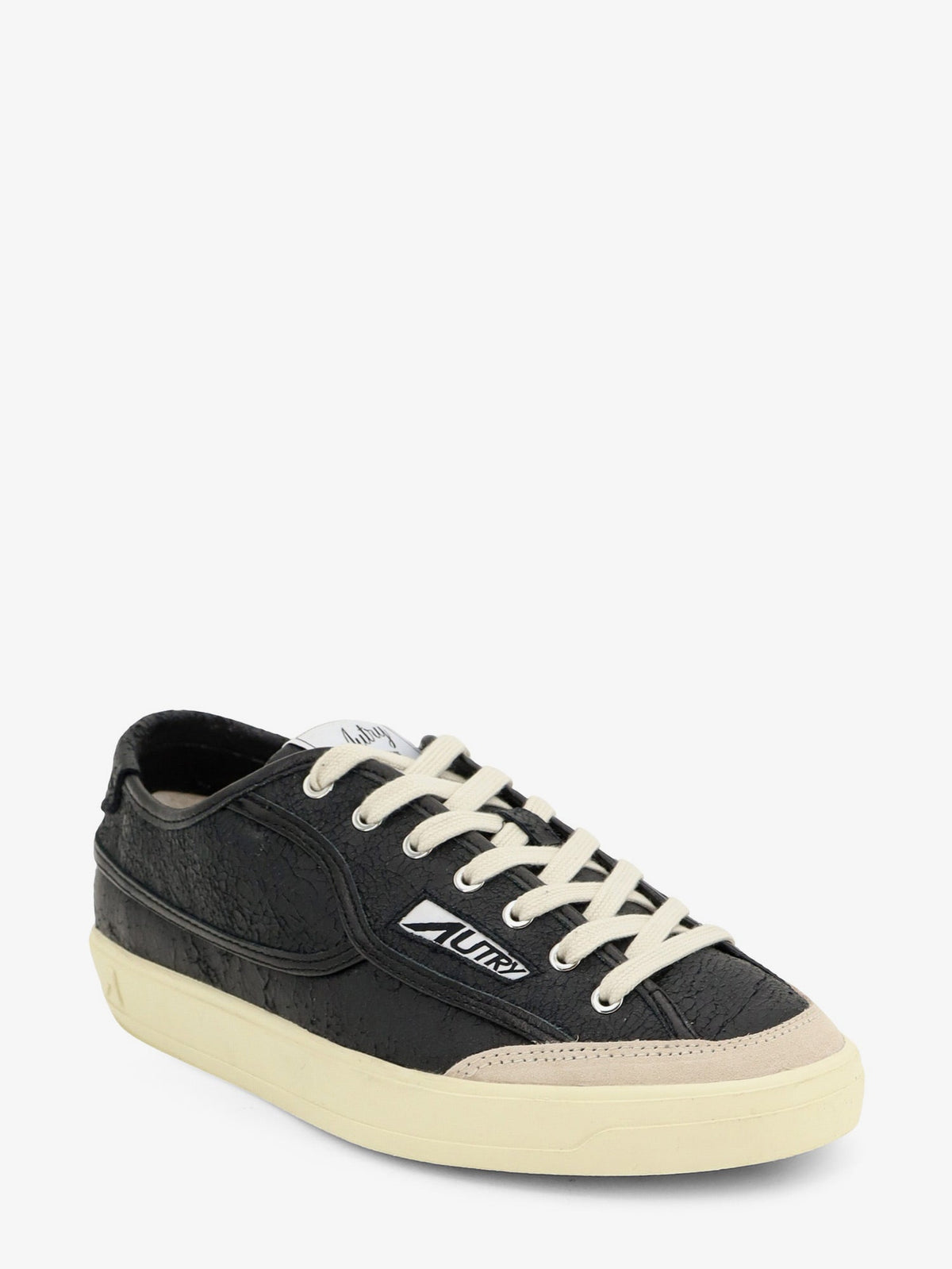 Autry Windscape Leather Sneakers - Blk Sand