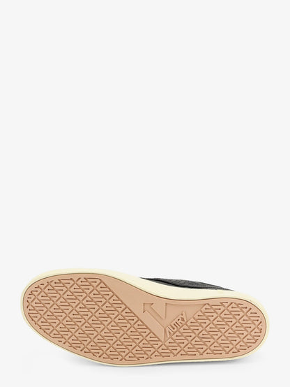 Autry Windscape Leather Sneakers - Blk Sand