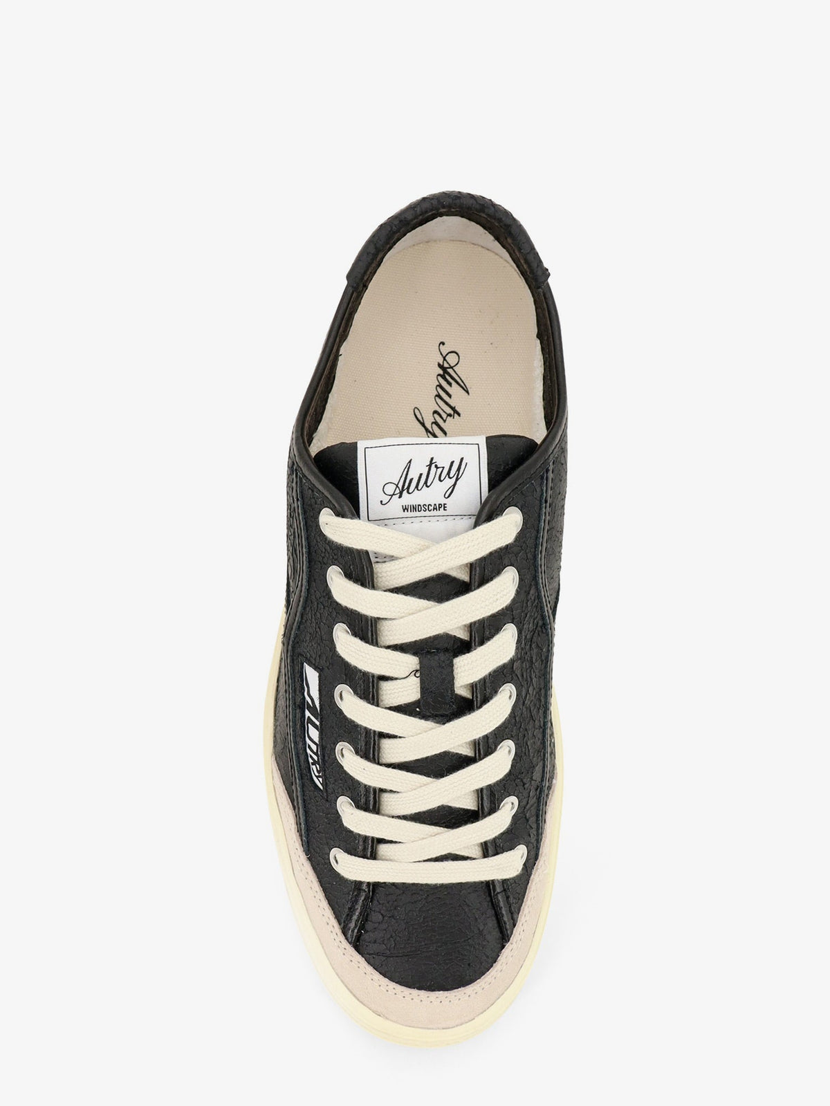 Autry Windscape Leather Sneakers - Blk Sand