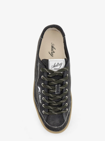 Autry Winscape suede sneakers with logo - Black