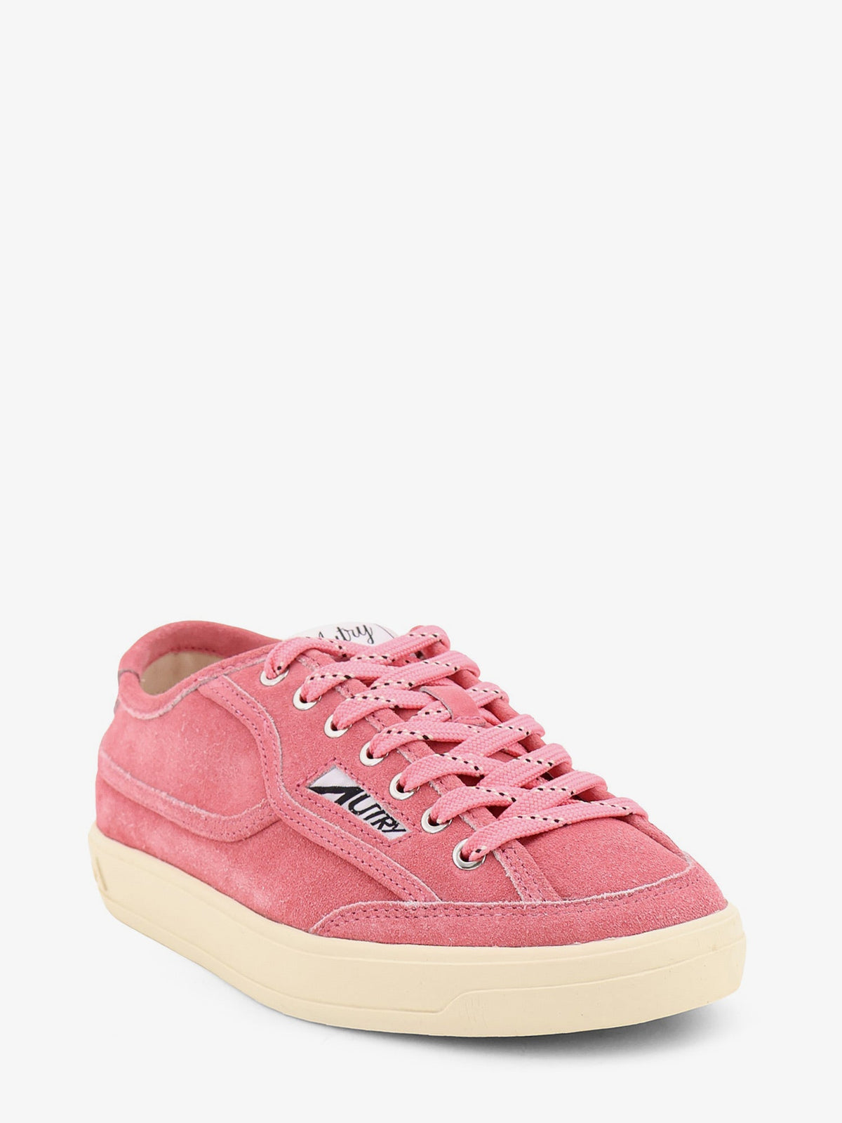 Autry Windscape Low suede sneakers - Strawberry