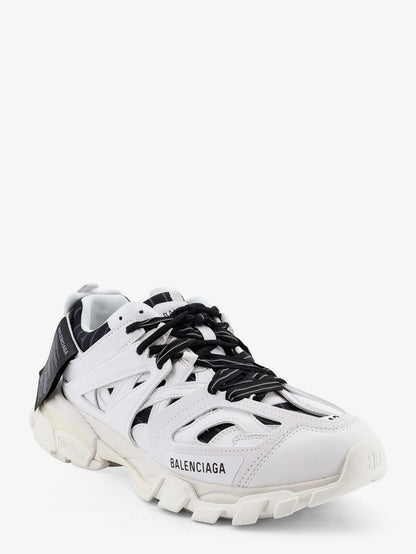 Balenciaga Track Shirt polyurethane sneakers with side logo - Whiteblack
