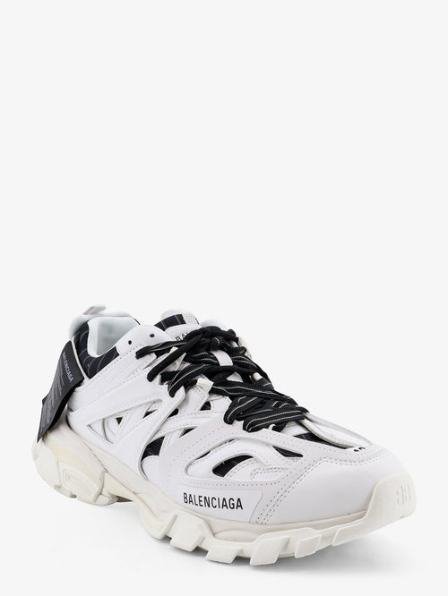 Balenciaga Track Shirt polyurethane sneakers with side logo - Whiteblack