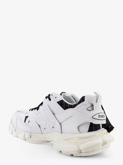 Balenciaga Track Shirt polyurethane sneakers with side logo - Whiteblack
