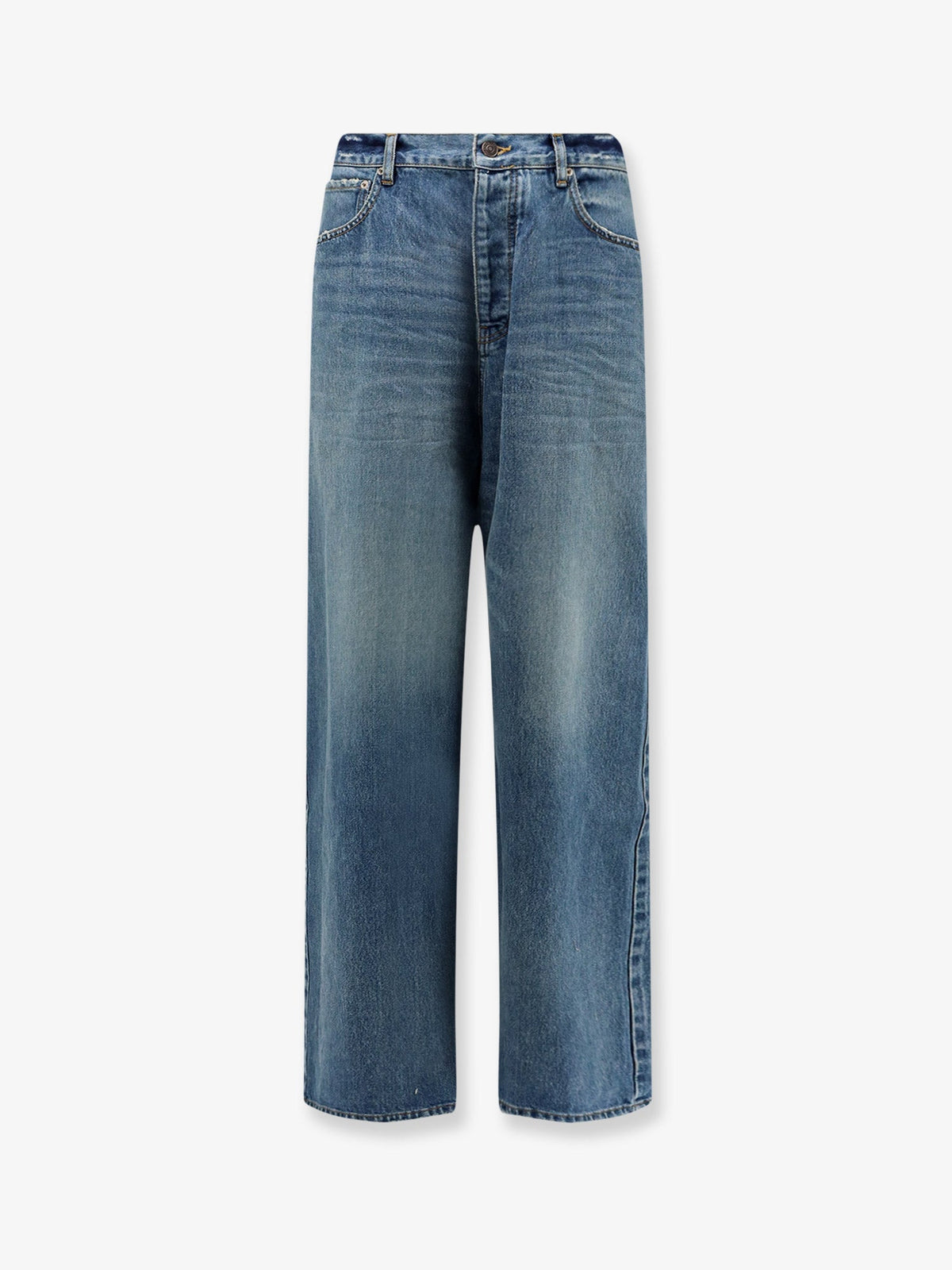 Balenciaga Baggy Fit Jeans - Darkblue