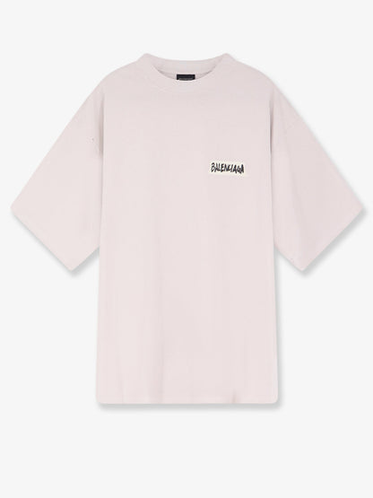 Balenciaga Cotton T-shirt - Dirty White