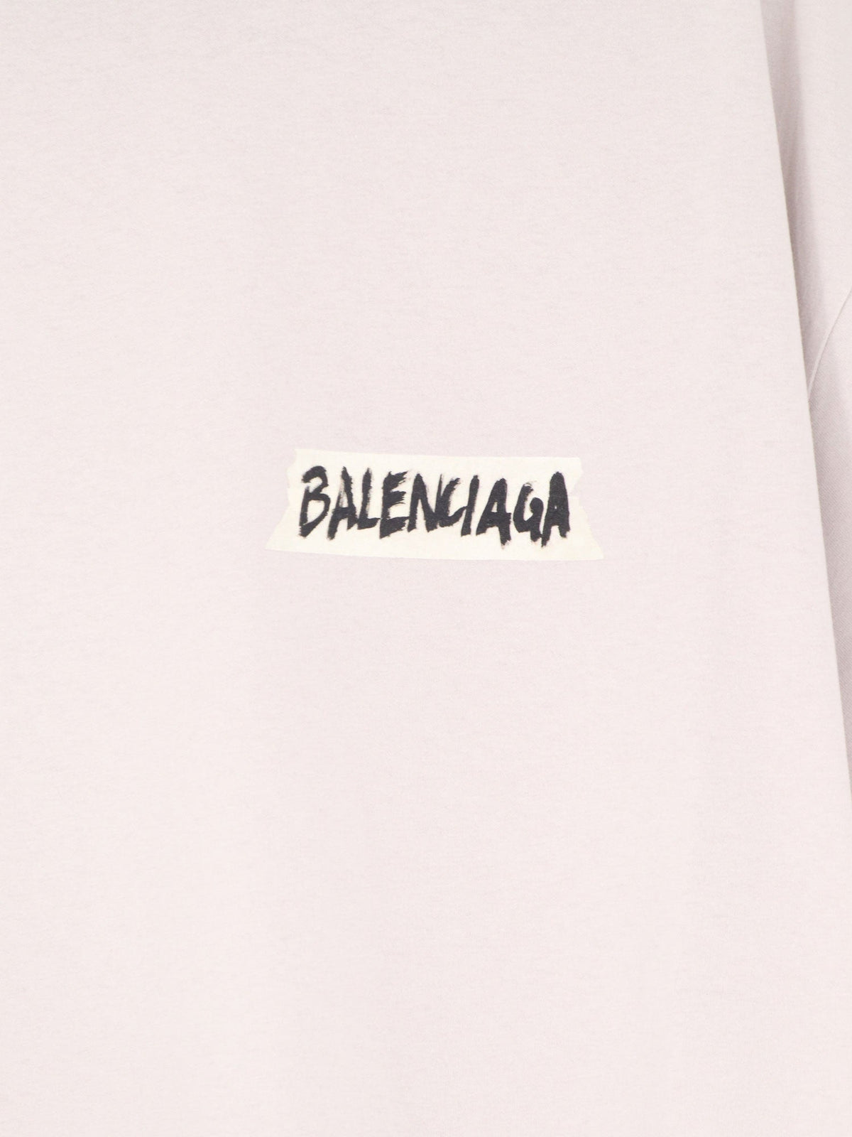 Balenciaga Cotton T-shirt - Dirty White