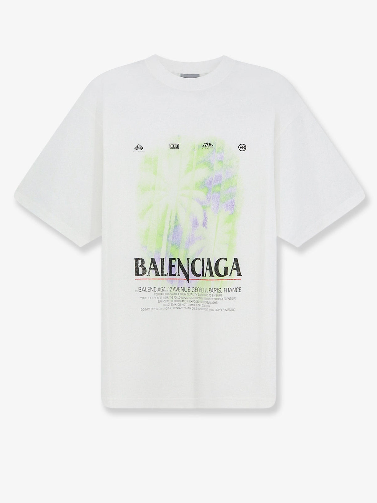 Balenciaga The Window cotton T-shirt - White