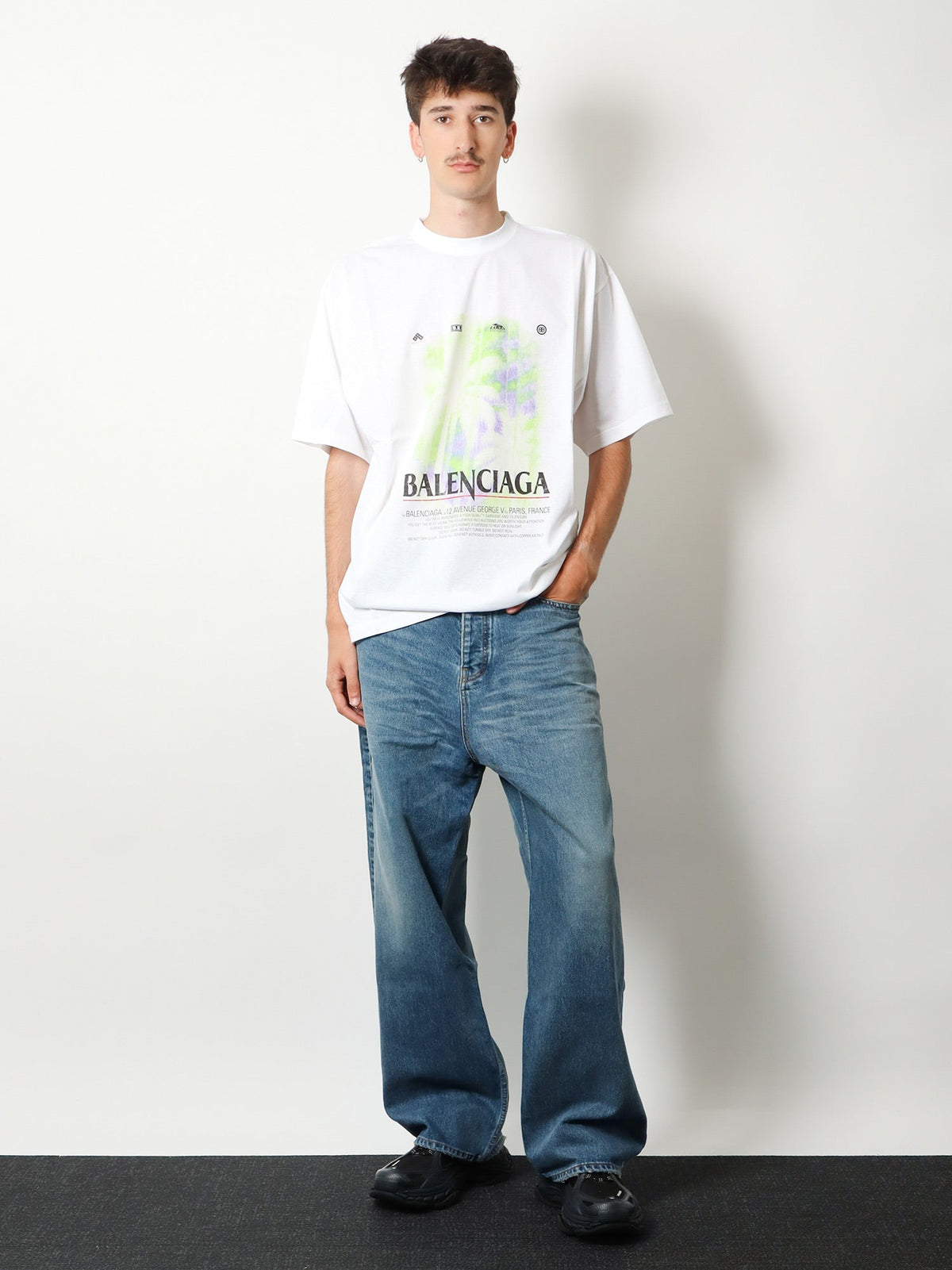 Balenciaga The Window cotton T-shirt - White