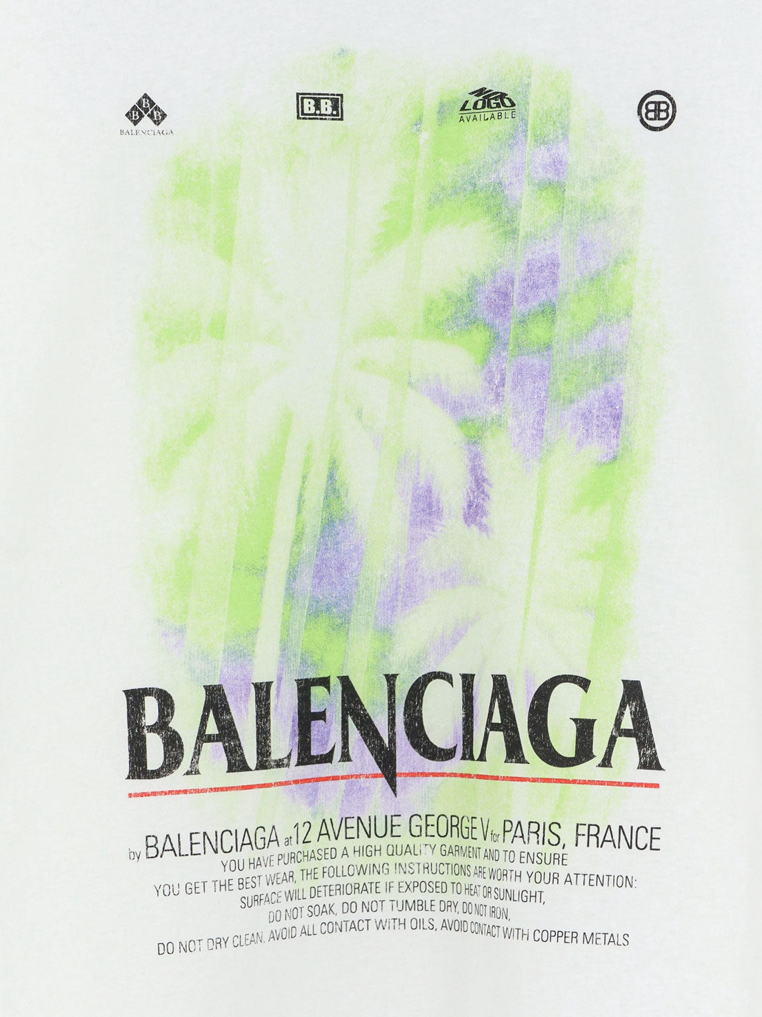 Balenciaga The Window cotton T-shirt - White