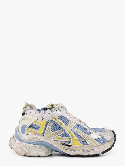 Balenciaga Low-top Runner mesh sneakers - Blu/Yellow/White