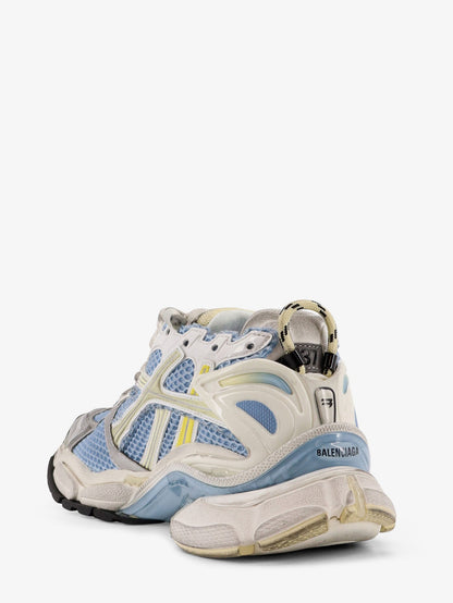 Balenciaga Low-top Runner mesh sneakers - Blu/Yellow/White