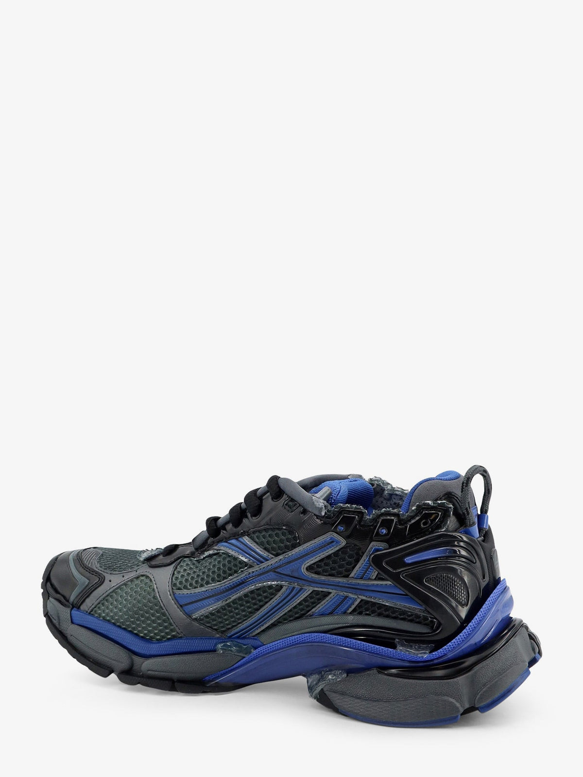 Balenciaga Runner sneakers in mesh with contrasting inserts - Blackbluegrey