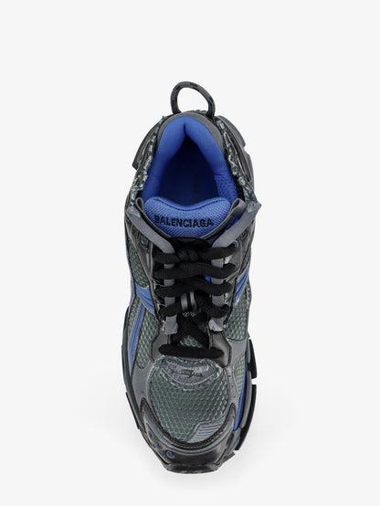 Balenciaga Runner sneakers in mesh with contrasting inserts - Blackbluegrey
