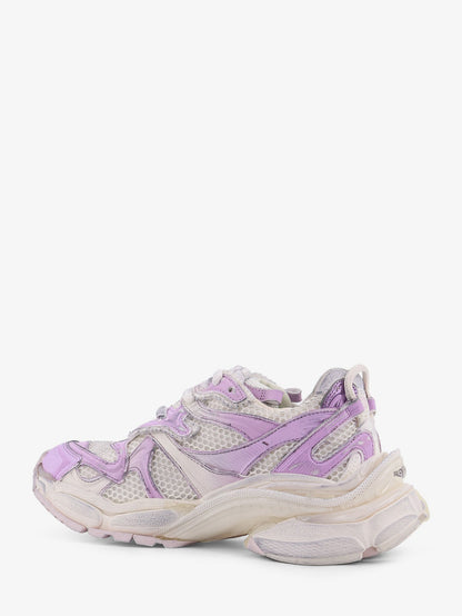 Balenciaga Nylon and mesh Runner 2 sneakers - Grey / Pink