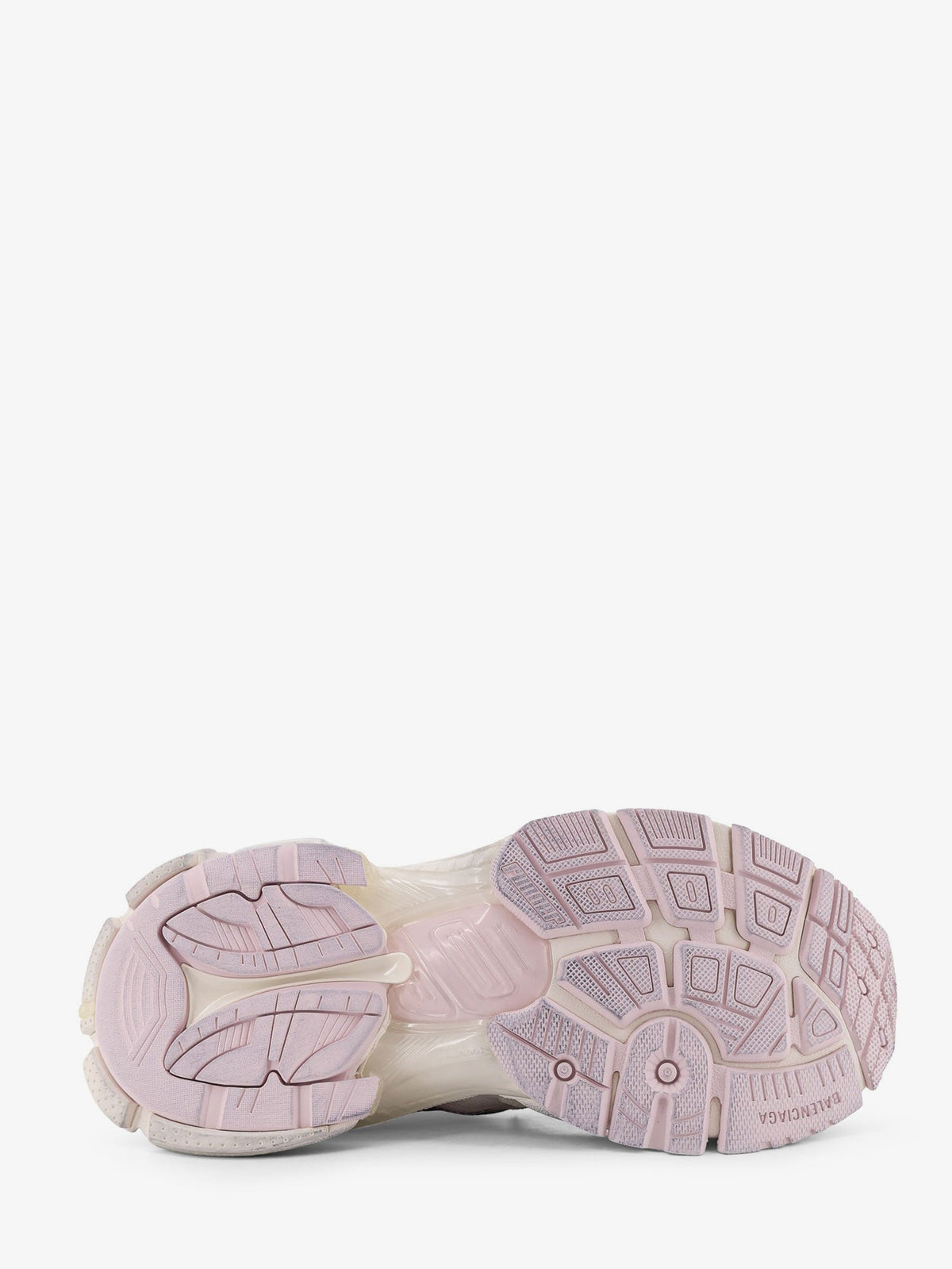 Balenciaga Nylon and mesh Runner 2 sneakers - Grey / Pink