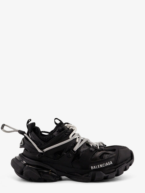 Balenciaga Track mesh sneakers with double laces - Black / White