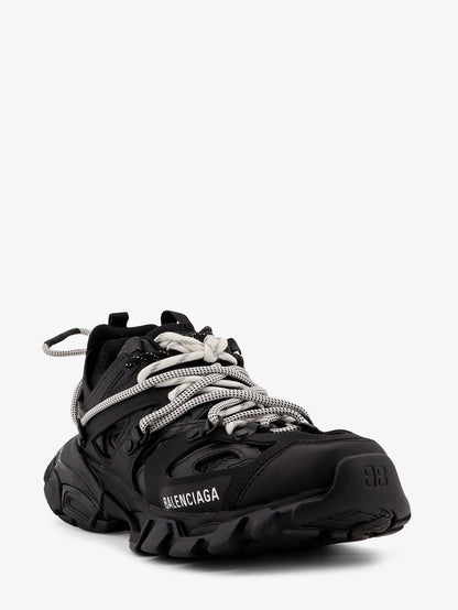 Balenciaga Track mesh sneakers with double laces - Black / White