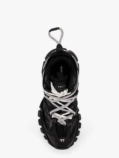 Balenciaga Track mesh sneakers with double laces - Black / White