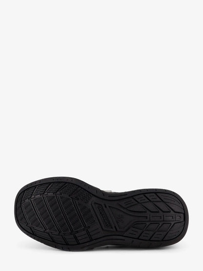 BALENCIAGA - Hamptons Worn-Out low-top leather sneakers